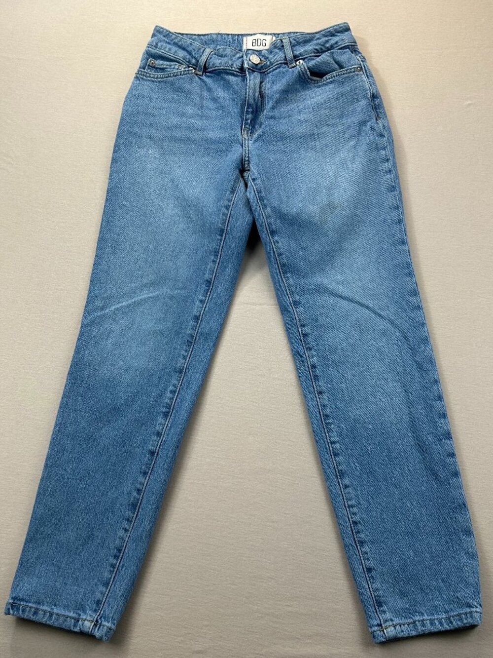 BDG Skinny Jeans Womens Size 26 Blue Denim Mid Rise Light Wash Stretch
